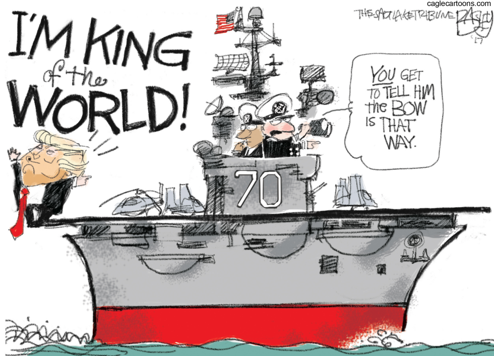  LEADING FROM BACKWARDS by Pat Bagley