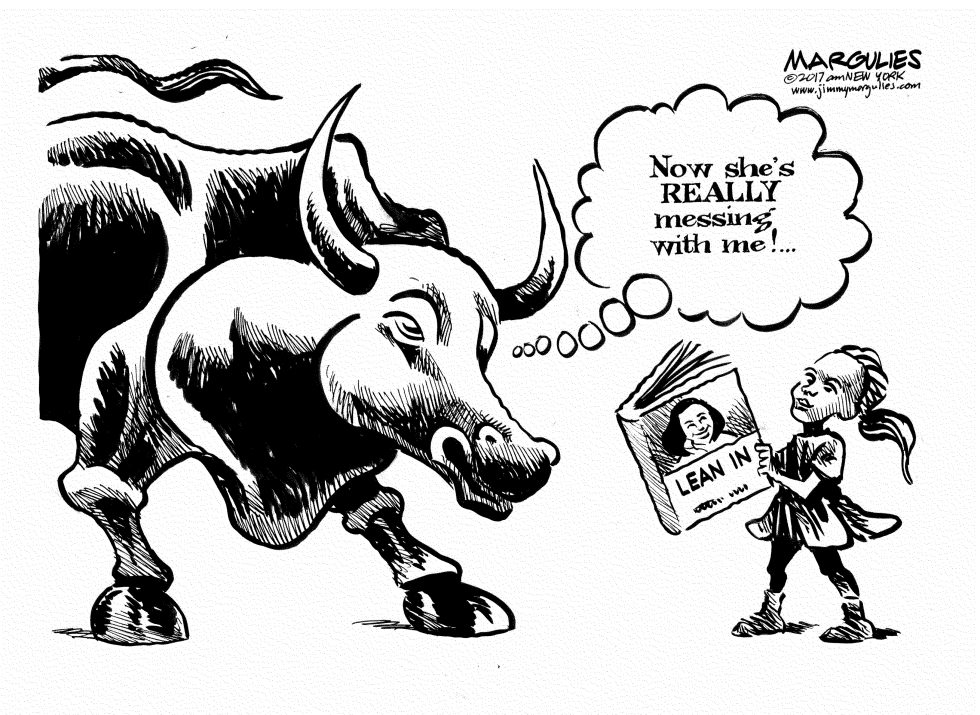 Wall Street Charging Bull and Fearless Girl