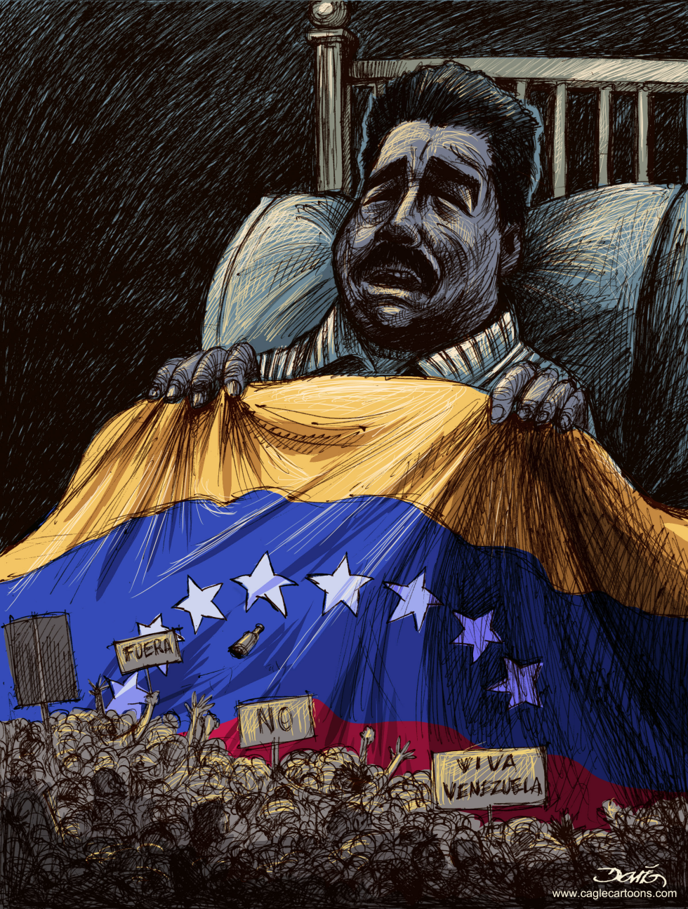  LA PESADILLA DE MADURO by Dario Castillejos