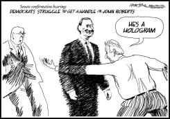 JOHN ROBERTS HOLOGRAM by J.D. Crowe