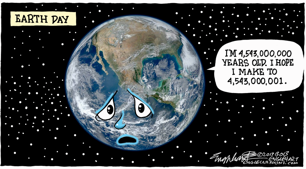  EARTH DAY by Bob Englehart