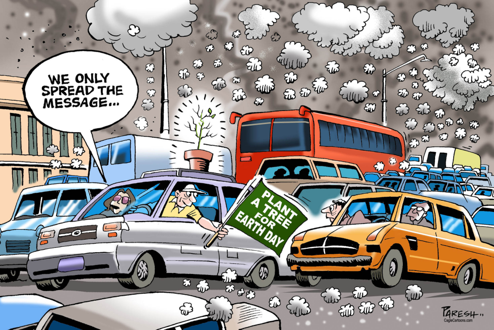  OBSERVING EARTH DAY by Paresh Nath