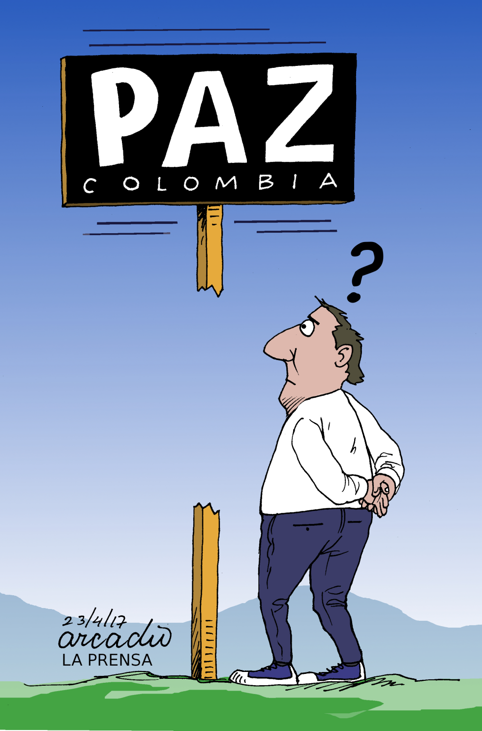  PAZ EN EL LIMBO by Arcadio Esquivel