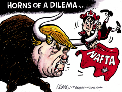 NAFTA HORNS by Steve Nease