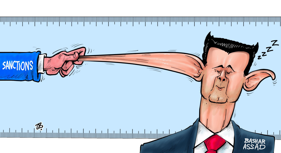  SANCTIONS ON BASHAR ASSAD by Emad Hajjaj