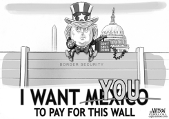 TRUMPTY DUMPTY GOVERNMENT SHUTDOWN THREAT by R.J. Matson