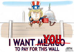 TRUMPTY DUMPTY GOVERNMENT SHUTDOWN THREAT by R.J. Matson