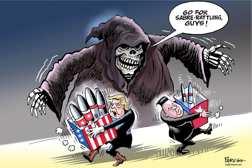 US-NKorea sabre-rattling