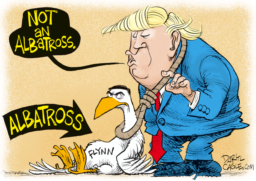 Trump and Flynn Albatross