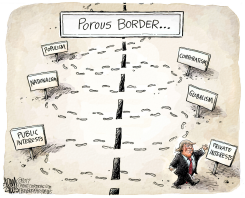 MIGRANT CRISIS  by Adam Zyglis