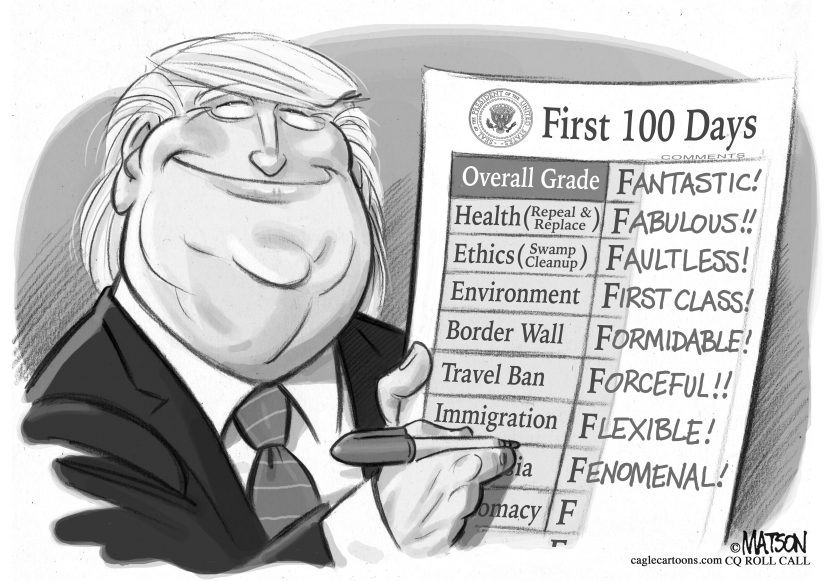 First 100 Days Report Card