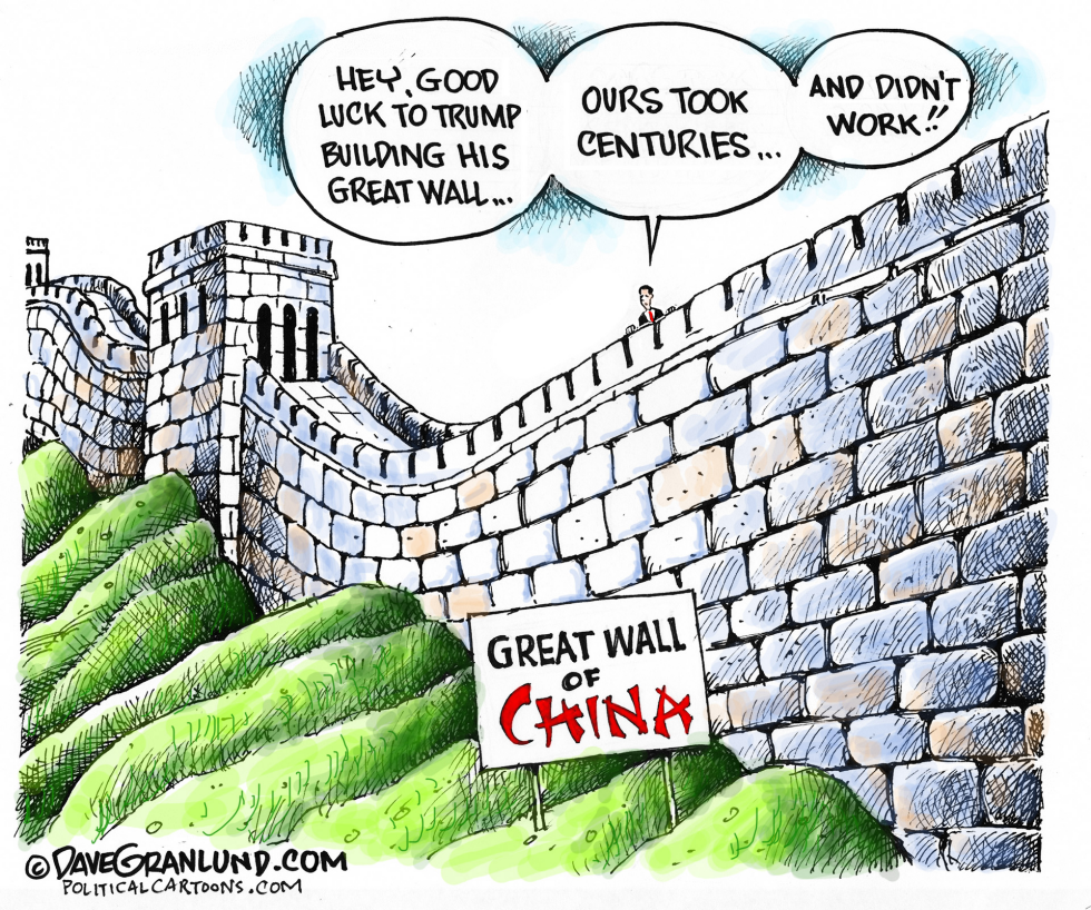 Trump Great Wall COLOR