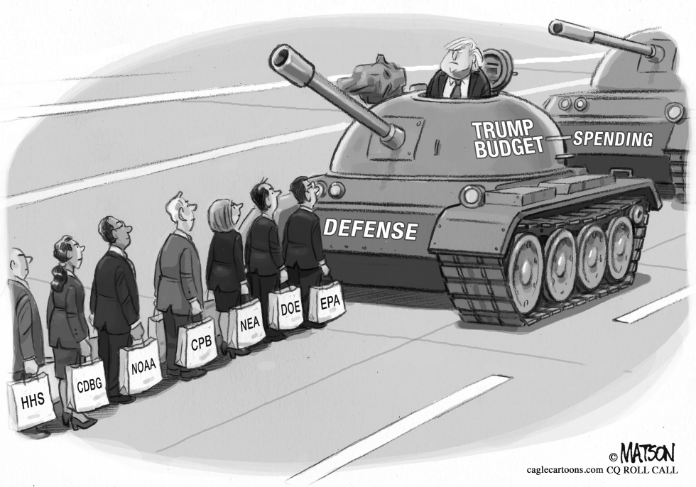  FEDERAL BUDGET SHOWDOWN by RJ Matson