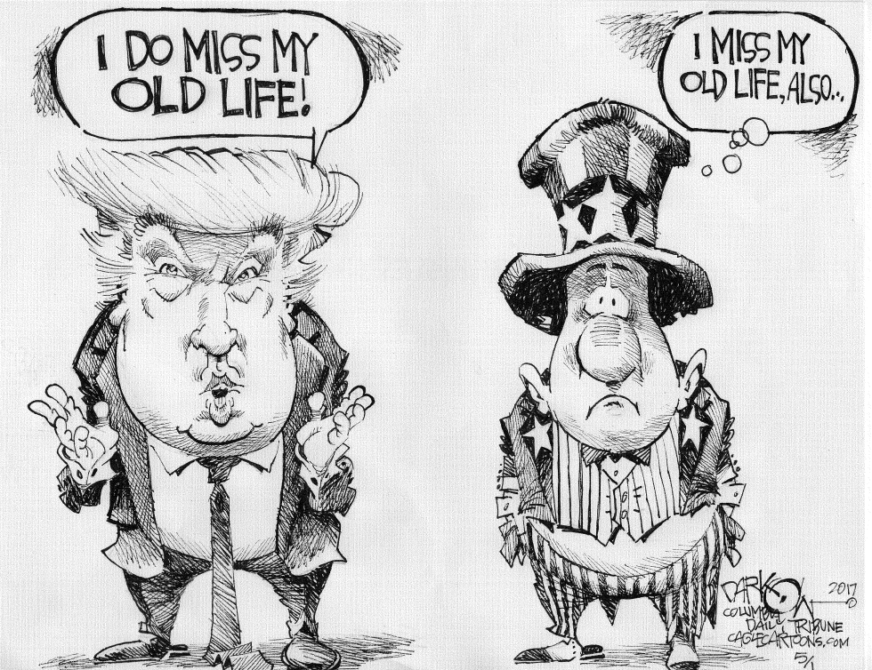 Trump Misses Old Life