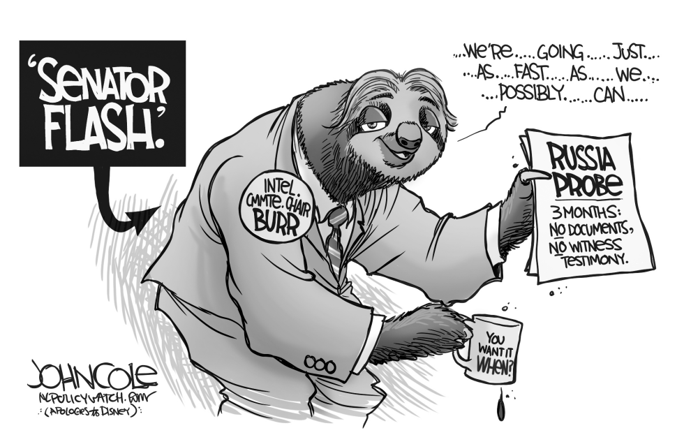 Richard Burr and Russia BW