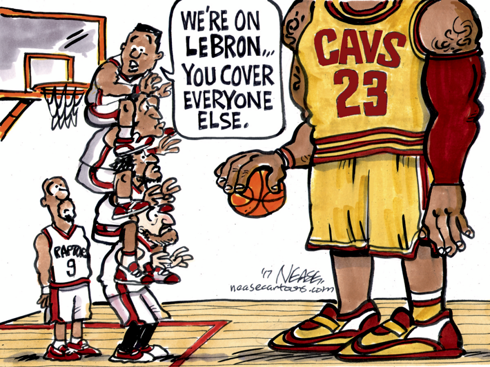 Raps vs LeBron