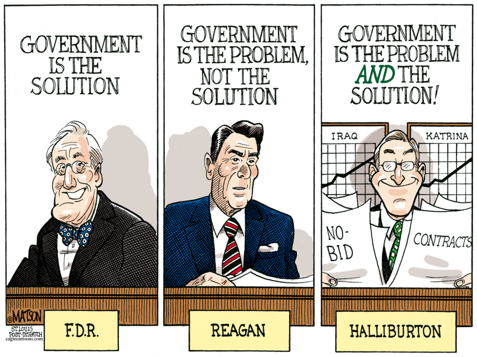 Government Is The Problem And The Solution