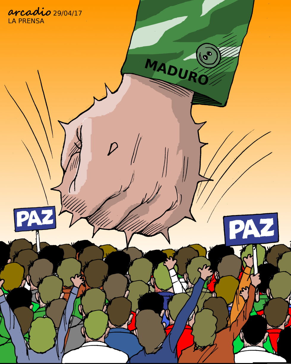 Maduro y las protestas