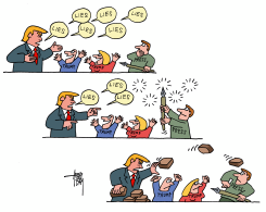 TRUMP-LIES AND MEDIA by Arend Van Dam