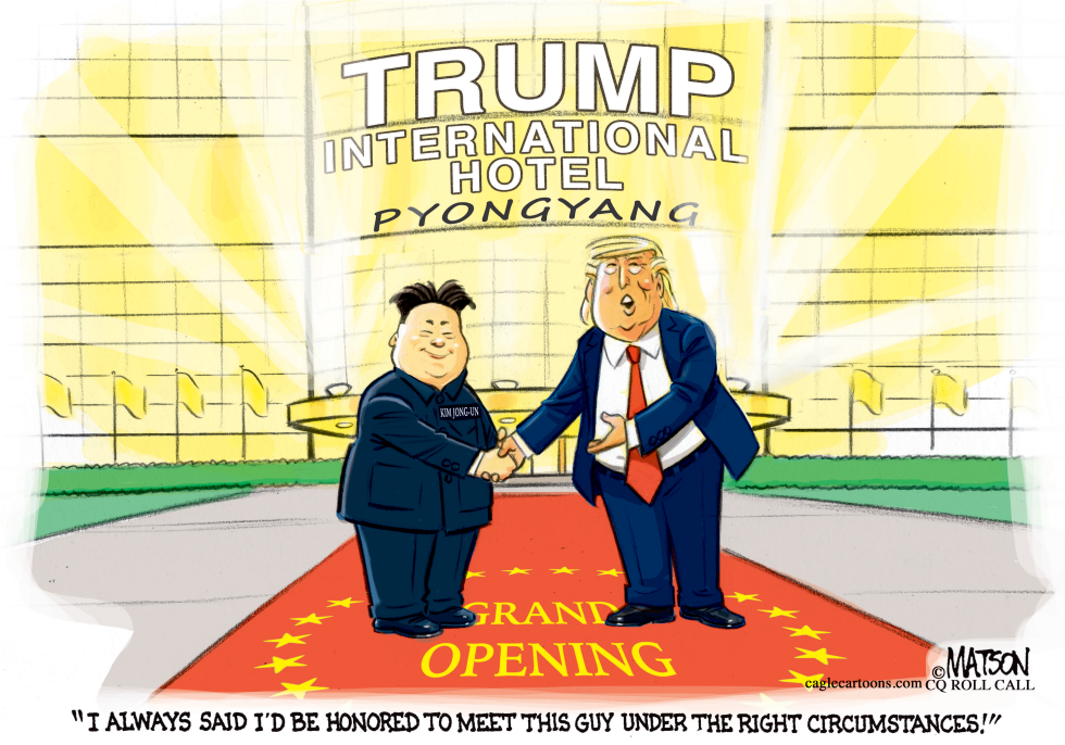 Trump Honored to Meet Kim Jong-Un-COLOR