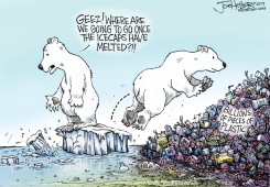 PLASTIC OCEAN by Joe Heller