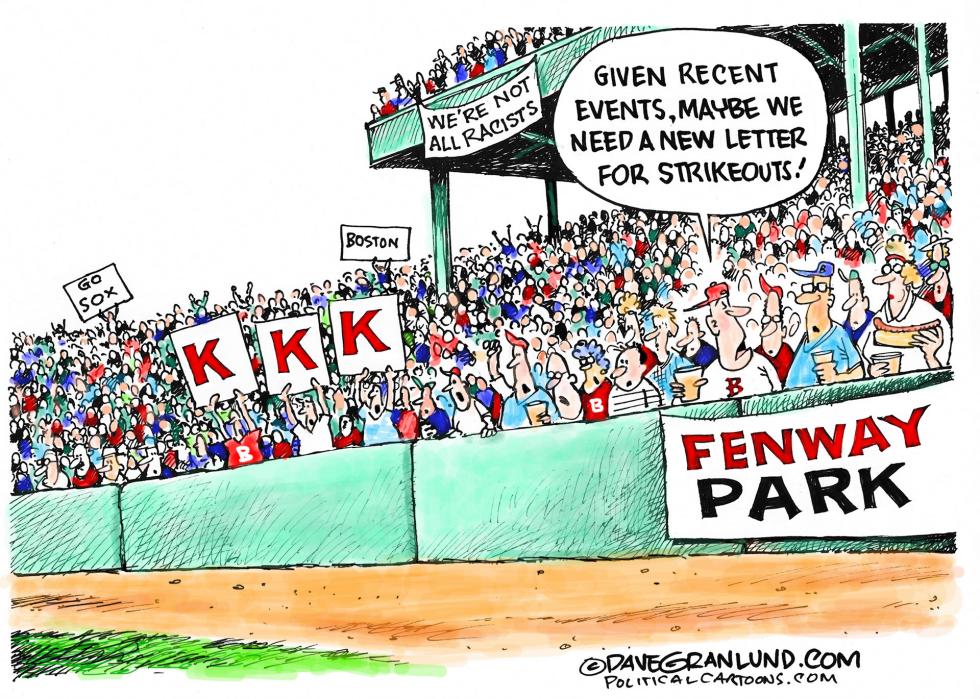 Fenway Park and racism COLOR