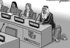 SAUDI ARABIA SEAT BW by Steve Greenberg