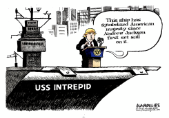 TRUMP AND HISTORY  by Jimmy Margulies