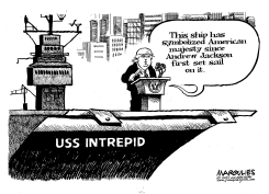 TRUMP AND HISTORY by Jimmy Margulies