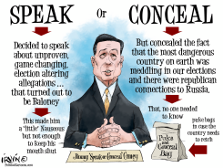 SPEAK OR CONCEAL by Trevor Irvin