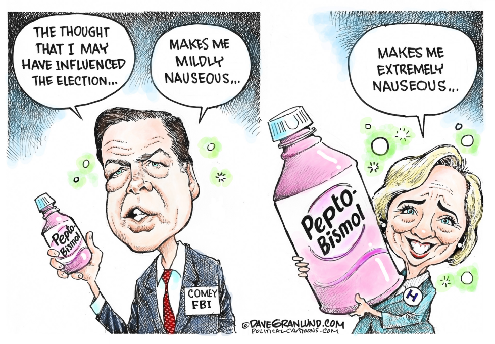 Comey nauseous COLOR