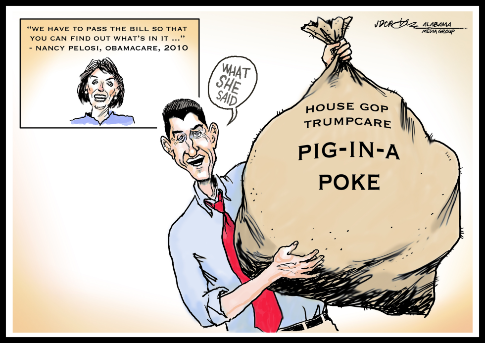 GOP Trumpcare Pig-in-a-Poke