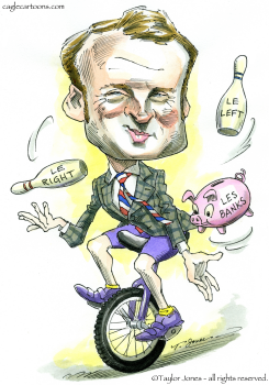 EMMANUEL MACRON -  by Taylor Jones