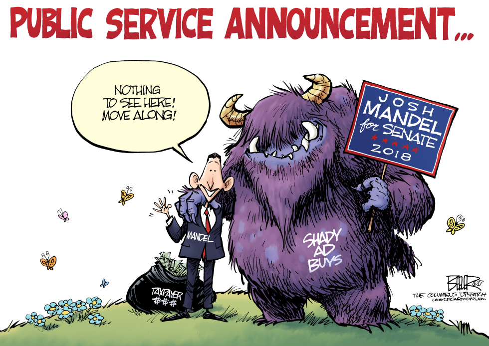  LOCAL OH MANDEL SHADY ADS by Nate Beeler