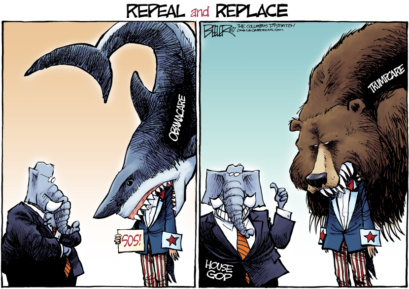 Obamacare vs Trumpcare