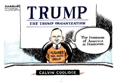 TRUMP AND KUSHNER BUSINESS INTERESTS  by Jimmy Margulies