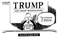 TRUMP AND KUSHNER BUSINESS INTERESTS by Jimmy Margulies