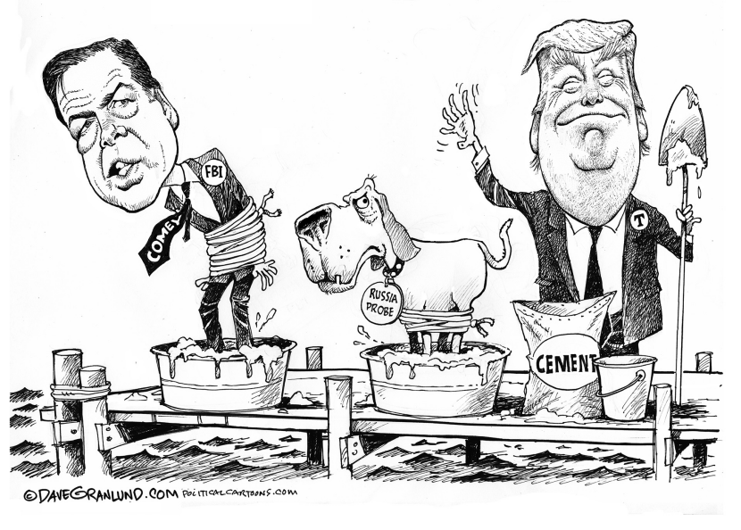 Comey fired by Trump