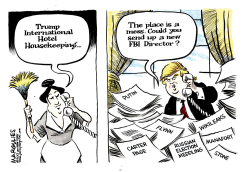 TRUMP'S NEW FBI DIRECTOR COL by Jimmy Margulies
