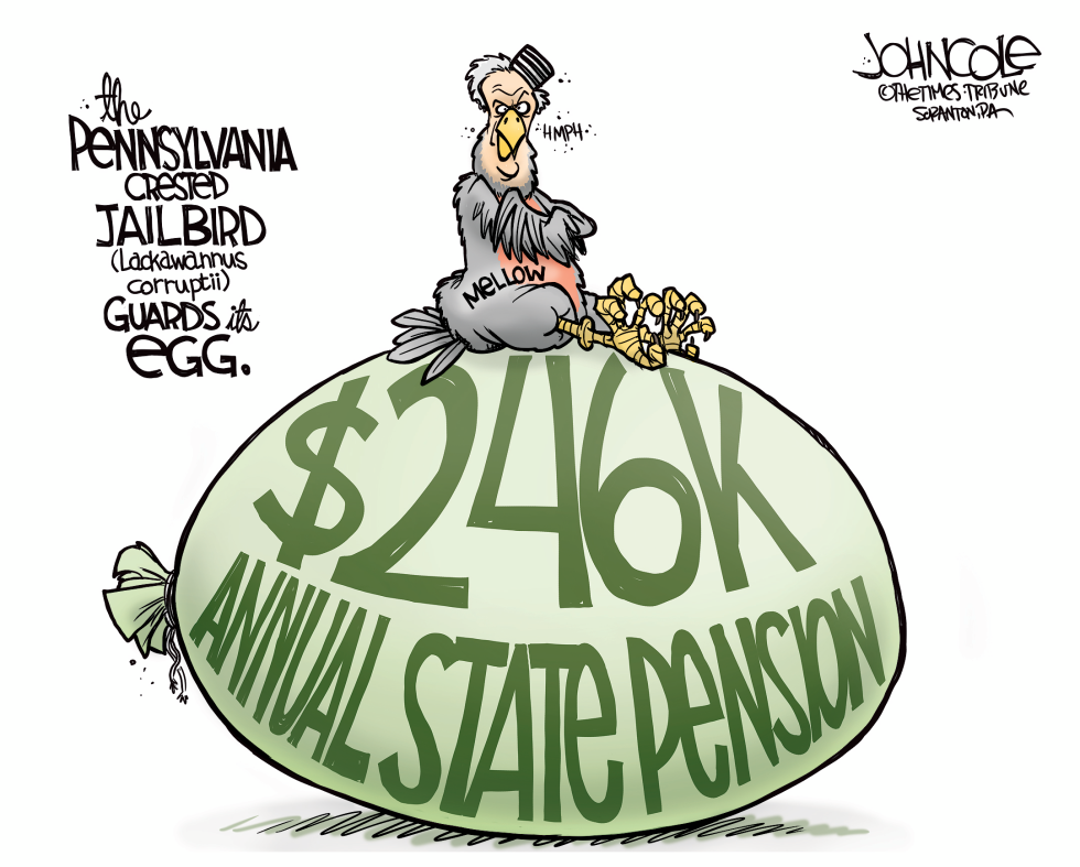 LOCAL PA Bob Mellow pension