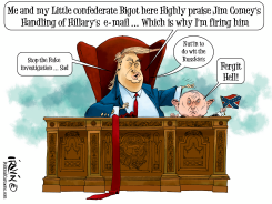 COMEY GETS FIRED by Trevor Irvin