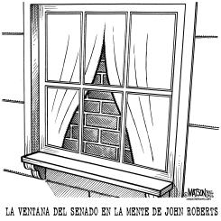 LA VENTANA DEL SENADO EN LA MENTE DE JOHN ROBERTS by R.J. Matson