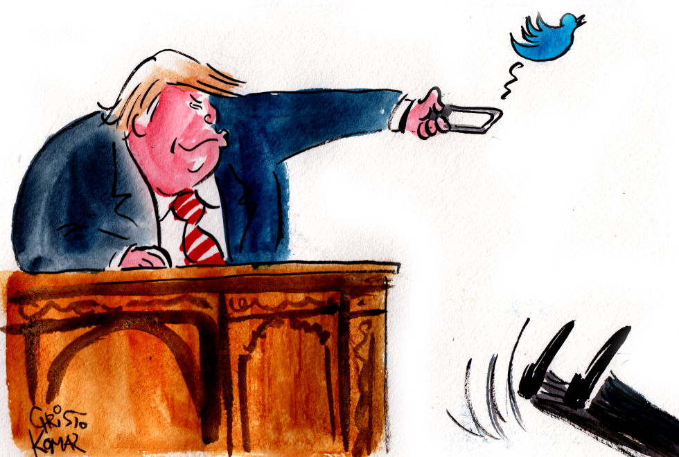Trump and FBI Director James Comey