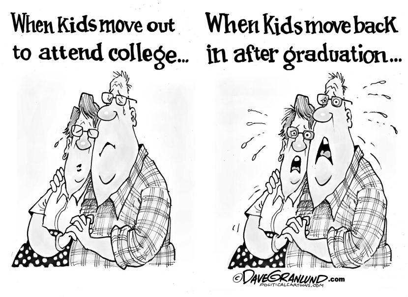 Parents and college grads