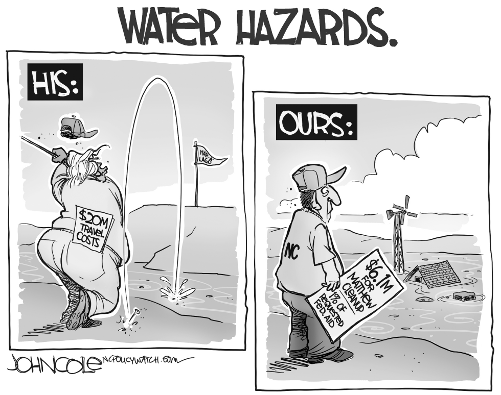 LOCAL NC Water hazards BW