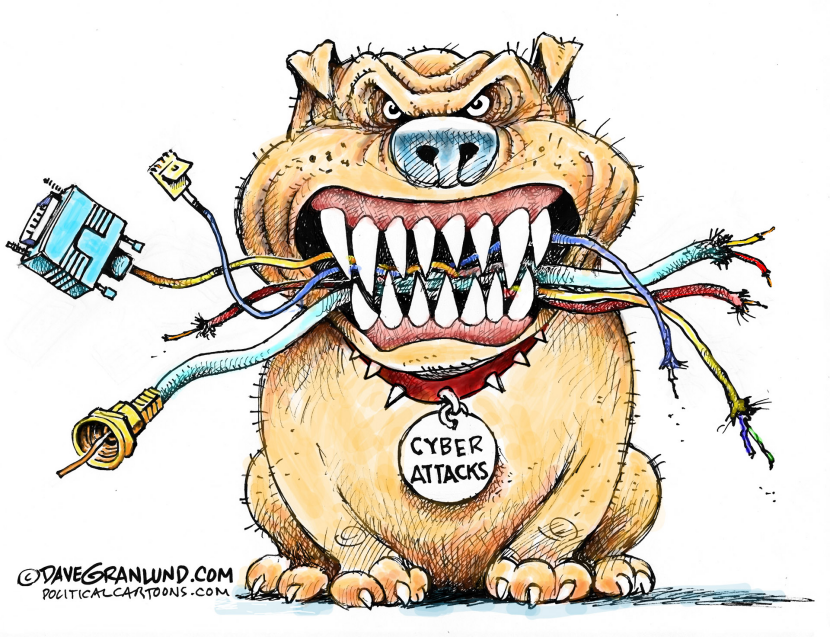 Cyber attacks COLOR