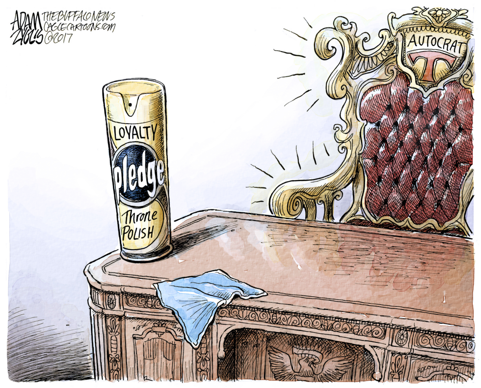 Trump loyalty pledge COLOR