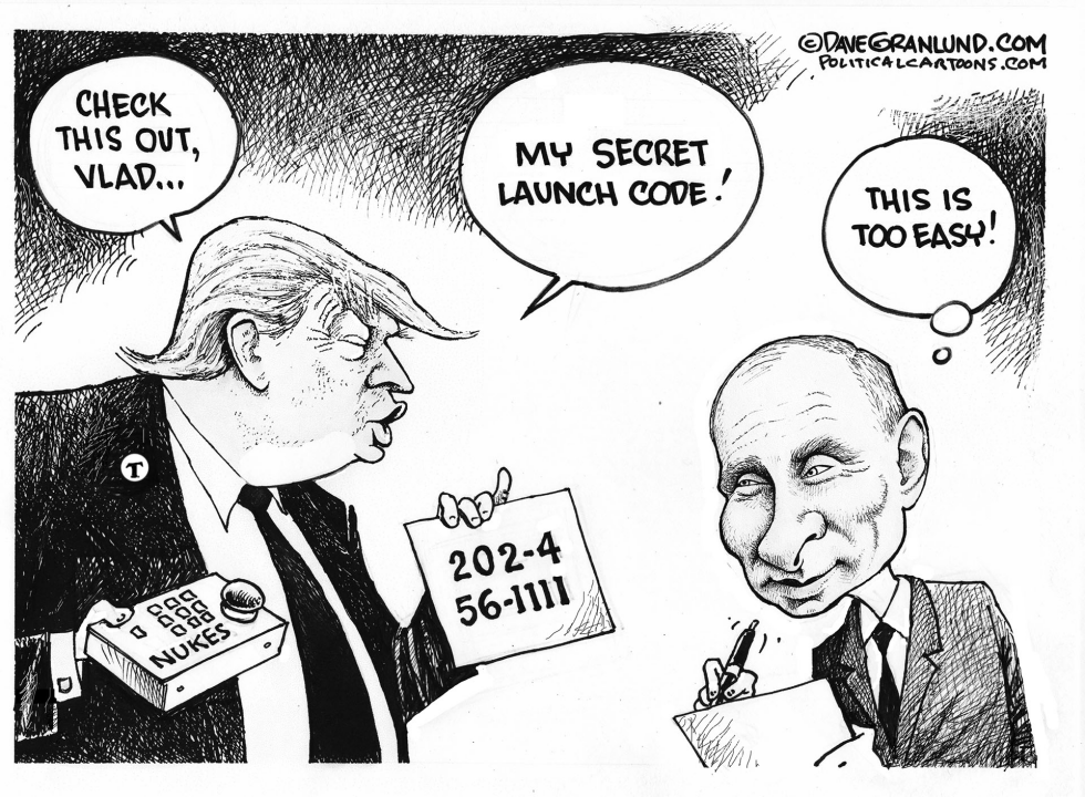 Trump and US secrets