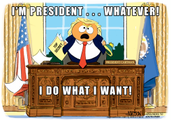 PRESIDENT CARTMAN by R.J. Matson