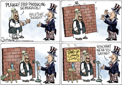 OPEC WOES by Joe Heller